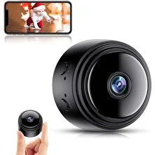 Sanlindou Mini , Full Hd 1080 P Wifi Gözetim Kablosuz Gizli Spy Kameralar Gece Görüş Ve Hareket Algılama (Siyah) (Yurt Dışından)