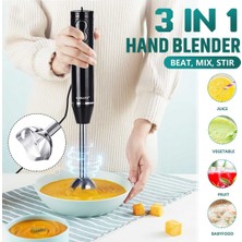 Sanlindou Daldırma El Sopa Blender Karıştırıcı Elektrikli Gıda Sebze Değirmeni Yumurta Çırpıcı (Yurt Dışından)