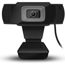 Hxsj A870 Mikrofonlu Hd USB Webcam -Siyah (Yurt Dışından)