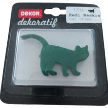 Dekor Kedi Baskısı 1336