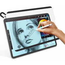 AktarMobile iPad 8. Nesil 10.2" Uyumlu Mıknatıslı Paper Like Ekran Koruyucu Yıkanabilir & Çıkarılabilir