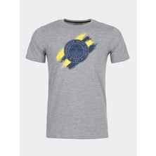 Fenerium Erkek Tribün Fırça Logo T-Shirt