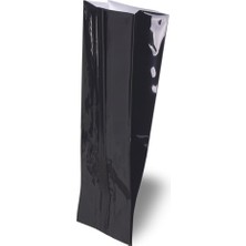 Yan Körüklü Torba Siyah Alüminyum 10X25X6 cm