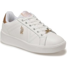 U.S. Polo Assn. Extra 100551350 Dikişli Kadın Ayakkabı Beyaz