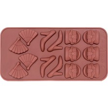 Pastry Planet Ayakkabı Çanta Silikon Çikolata Kalıbı