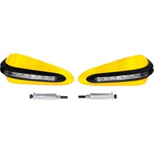 Knmaster Evrensel Motosiklet Led Elcik Koruma Sarı