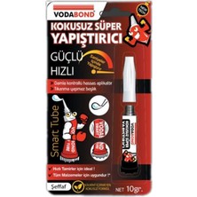 Vodabond Kokusuz Süper Hızlı Yapıştırıcı Damla Kon. Şeffaf 10 Gram Nm 78 3119