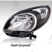 Ayfar Far Kangoo 2013 Sonrası  Siyah Çerçeveli Manuel Sol (Oem NO:260607949R) (Adet)