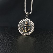 Tesbih Sepetim 925 Ayar Gümüş Çapa Kolye