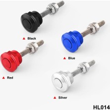 Cuticate 1.25 "set 1 Gümüş Mini Hızlı Yayın Push Button Mandal Hood Pimleri Krom Şerit (Yurt Dışından)