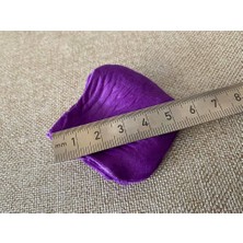 Hasyılmaz Yapay Mor Gül Yaprağı 5X5CM 96 Adet  Yapay Gül Yaprak