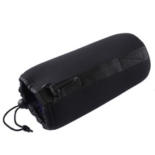 4 Adet Neopren Slr Kamera Lens Taşıma Çantası（siyah）