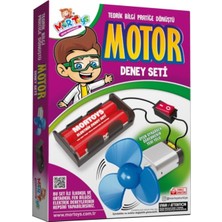 Mor Toys 3' Lü Deney Seti, Elektrik, Motor, Solar Motor Deney Setleri