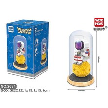 BDZ Mall 617 Adet + Uzay Astronot Mikro Yapı Taşları