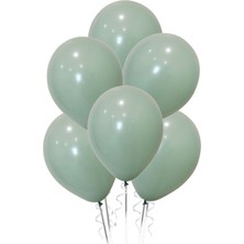 Best Parti Küf Yeşili Lateks Balon 50 Adet