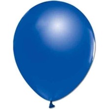 Best Parti Koyu Mavi Pastel Balon 100 Adet + 5 mt Balon Zinciri