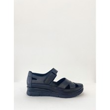 Saracshoes Gerçek Deri Siyah  Loop  Loafer