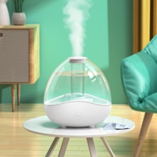 Dolity 1.5l Serin Sis Nemlendirici Aroma Uçucu Yağ Difüzörü Ev Masaüstü Beyaz Için (Yurt Dışından)