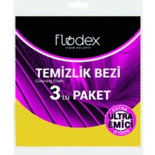 Flodex Temizlik Bezi 3'lü Paket