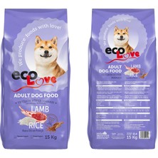 Eco Love Yetişkin Kuzu Etli Pirinçli Köpek Maması