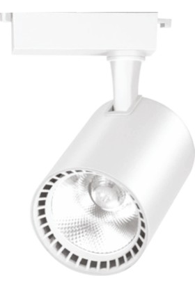 Heslight HS.507/1B 10W Cob LED Ray Spot Beyaz 6500K Beyaz Işık Yüksek Lümen