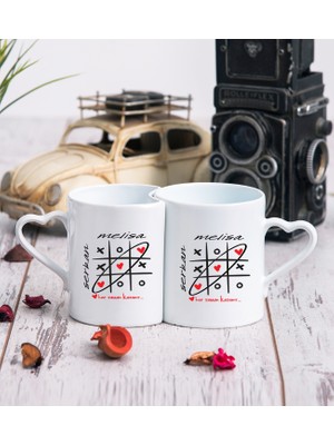 Hediye Dükkanı Kişiye Özel Aşk Her Zaman Kazanır Ikili Sevgili Kupası