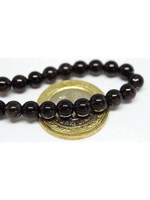 Yaşam Tohumu Dumanlı Kuvars Taşı 6mm/5 Adet