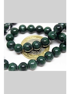 Yaşam Tohumu Malakit Taşı Royal Quality 7-8mm Aralığı/2 Adet