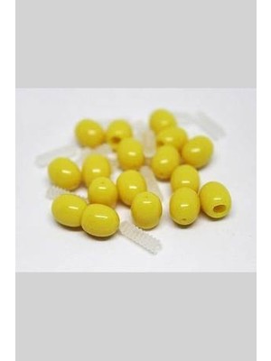 Yaşam Tohumu Kehribar Klips, Vidali Klips Kolye & Bileklik Için (2 Adet)