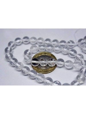 Yaşam Tohumu Kristal Kuvars Taşı 8mm/4 Adet
