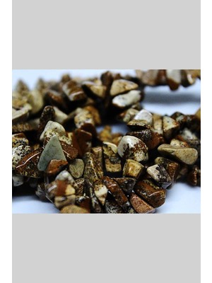 Yaşam Tohumu Jasper Taşı Doğal Küçük Taşlar Dizi - 80CM
