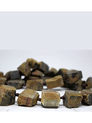 Yaşam Tohumu Kaplan Gözü Taşı Ham Büyük Parçalar Dizi