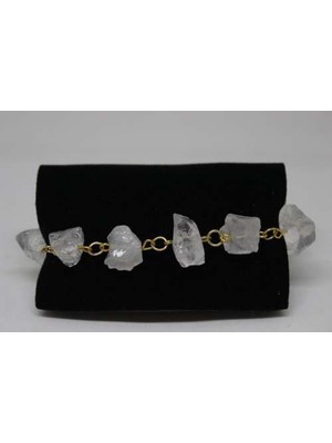 Yaşam Tohumu Kristal Kuvars Ham Taş Bileklik