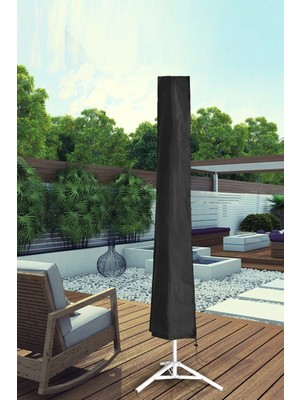 Bundera Nappe Su Geçirmez Bahçe Şemsiye Koruma Örtüsü Plaj Çadırı Toz Yağmur Kir Önleyici Şemsiye Kılıfı