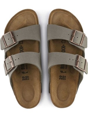 Birkenstock Arizona Stone Taş Çift Tokalı Unisex Terlik 151213 V4