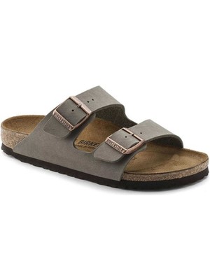 Birkenstock Arizona Stone Taş Çift Tokalı Unisex Terlik 151213 V4