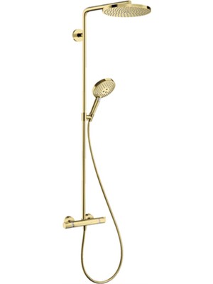 Hansgrohe Raindance Select S 240 Parlak Altın Optik Duş Kolonu