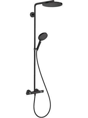 Hansgrohe Raindance Select S 240 Mat Siyah Duş Kolonu