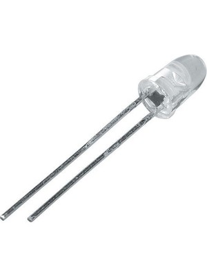 Electroon 5mm Kırmızı Mavi 12V Flaşör LED 100 Adet + 100 Adet Direnç