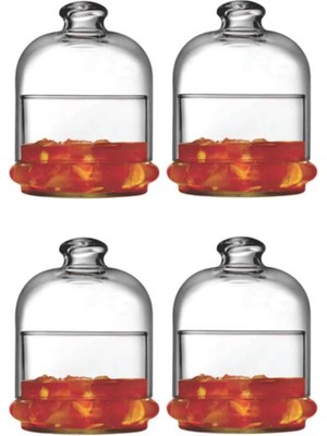 Paşabahçe 96966 Reçellik - Tereyağlık Cam Kase 230CC - 4 Adet