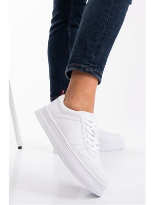 U.S. Polo Assn. Suri Beyaz Kadın Sneaker Günlük Ayakkabı V20