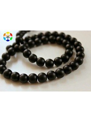 Yaşam Tohumu Onix (Oniks) Taşı Mat Dizi 8mm