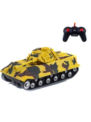 Mixoyuncak Uzaktan Kumandalı Tank Çöl Leopar Full Fonksiyon Işıklı Sesli