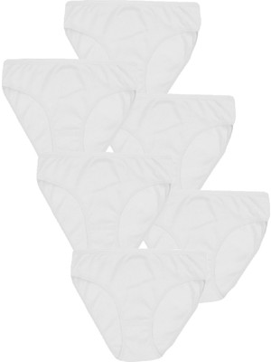 Fsm1453 Kadın Pamuklu Penyesi Ribana Bikini Normal Bel Slip Klasik  Biyli Külot 2'li