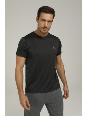 Lumberjack CT100  Polyester BasicTshırt Siyah