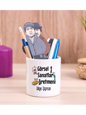 Hediye Dükkanı Kişiye Özel  Görsel Sanatlar Öğretmeni Seramik Kalemlik