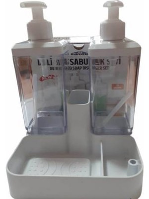 Üçtem Plastik Üçtem Plas Ikili Sıvı Sabunluk Seti 2X350 Ml(K)