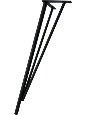 Adem Koç Plastik Adem Koç Metal Firkete Ahşap ve Kütük Sehpa Ayağı 46 cm