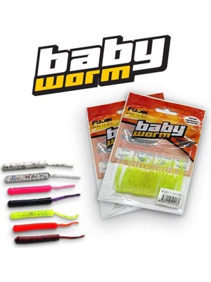 Fujin Baby Worm 5.2 cm Floating Lrf Silikonu