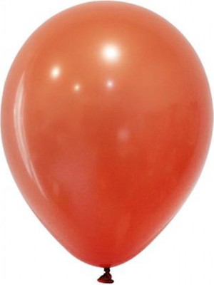 Hayaller Dükkanı Balon Düz Pastel 12 Inc Terracotta PK:100-1